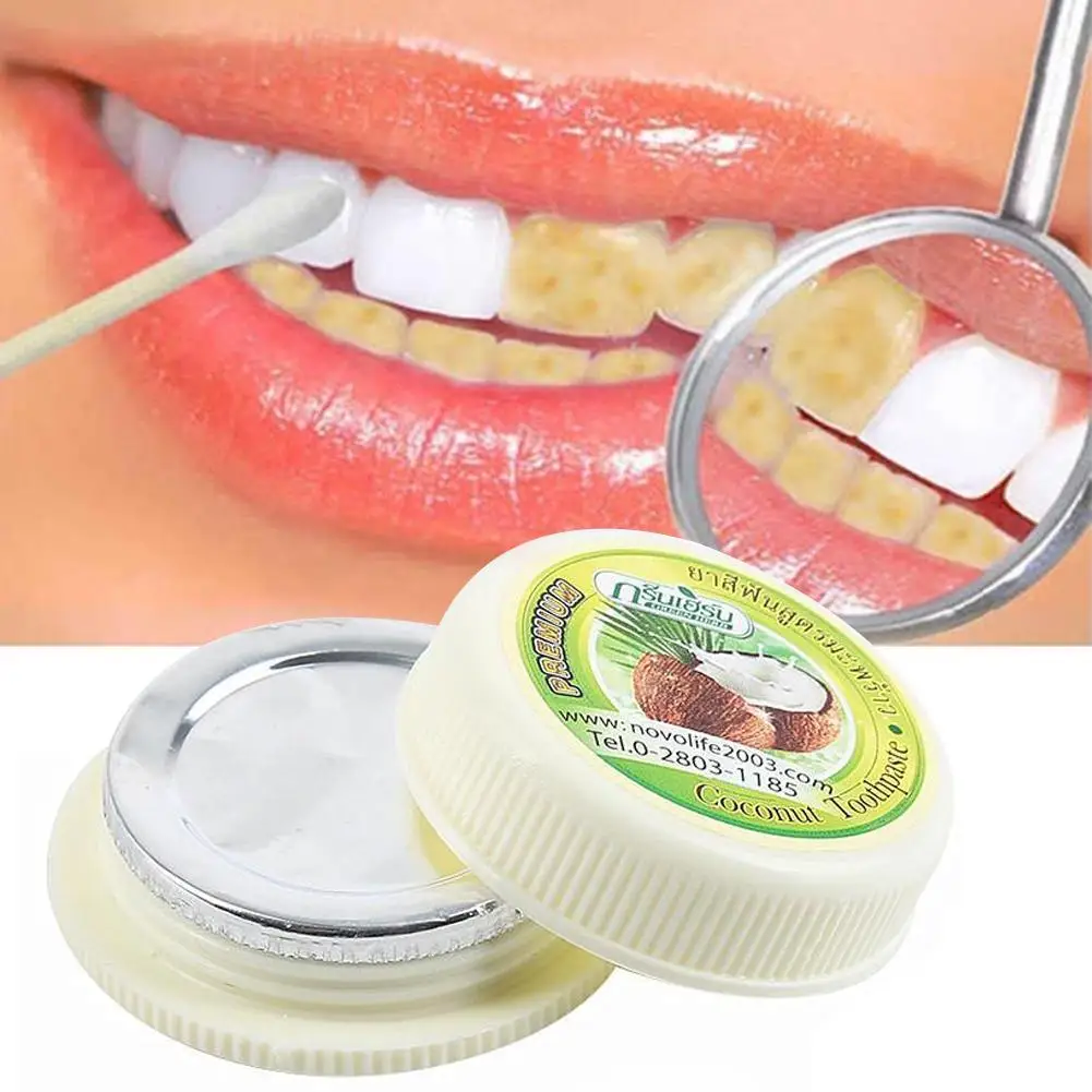 Teeth Whitening Co - 25g 라시안 타이 클로브 코코넛 치약