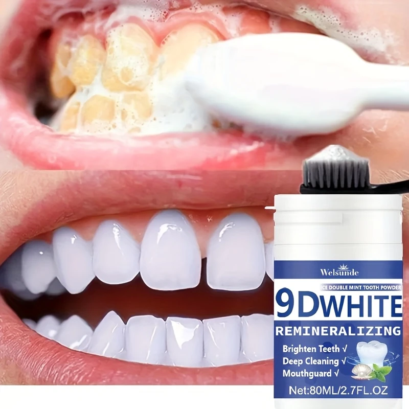 Teeth Whitening Co - 9D 화이트 레미네랄라이징 하이드록시아파타이트 치아 파우더,