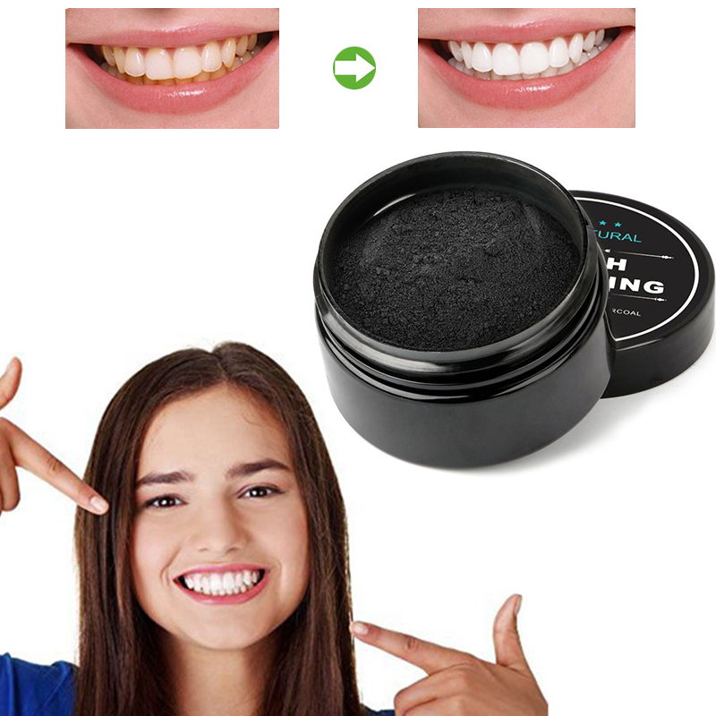 Teeth Whitening Co - 치아 미백 분말 치약, 강력한 미백