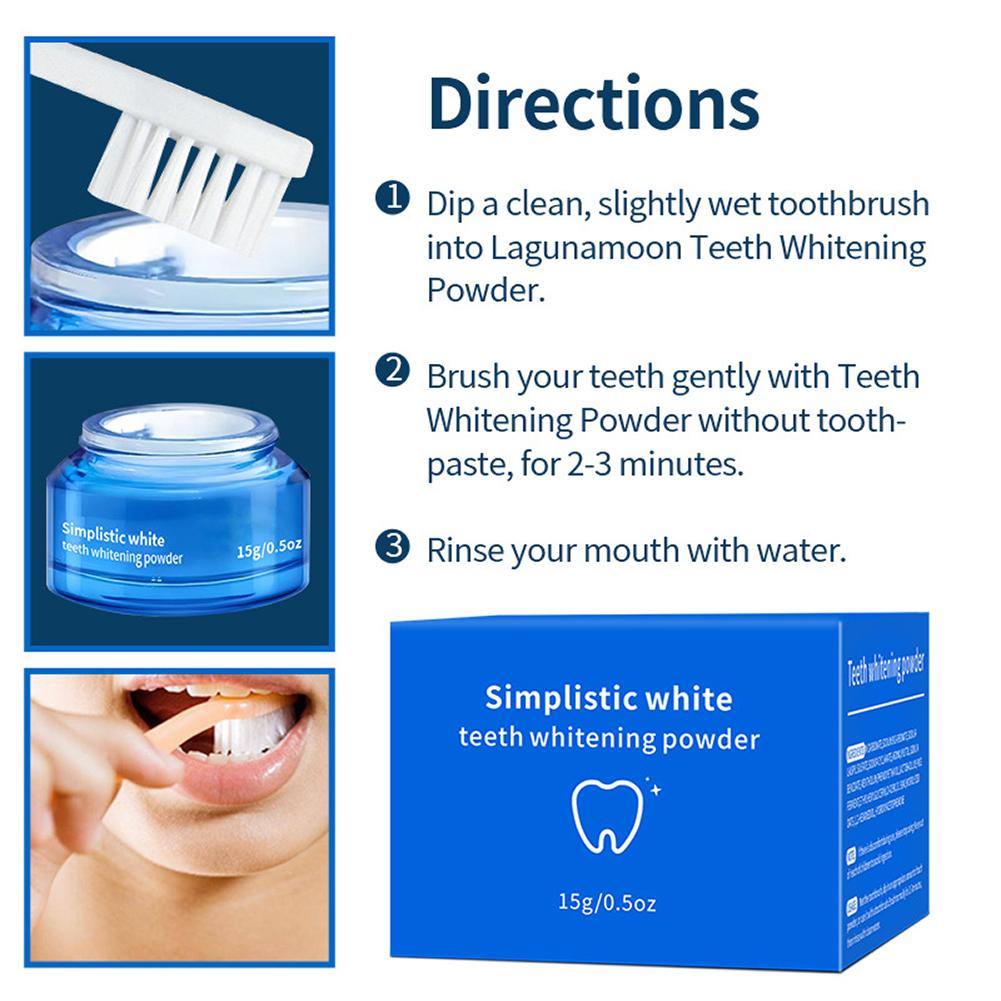 심플한 치아 미백 파우더, 완고한 음료 얼룩과 플라그를 - Teeth Whitening Co 리뷰 및 가격
